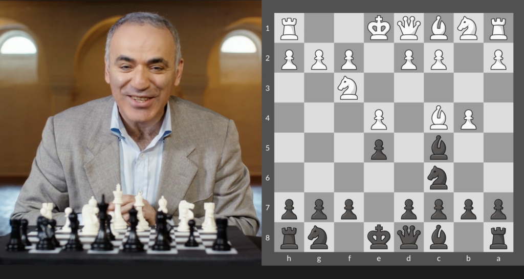 Double Attacks - Part 1, Garry Kasparov Teaches Chess